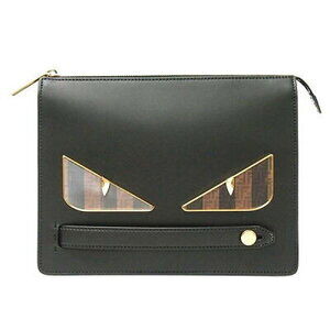 Fendi Bugs Eye handbag black monster hologram Selleria Shoulder Bag